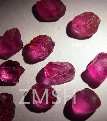 Roxo quente FL Grade Laboratório criado safira gemas cruas com dureza de Mohs 9 Diamante