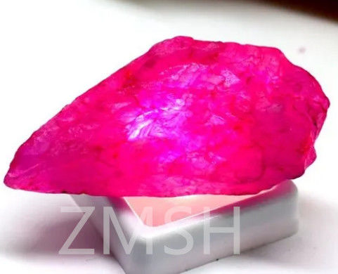 Roxo quente FL Grade Laboratório criado safira gemas cruas com dureza de Mohs 9 Diamante