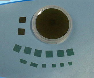 Microplaquetas 4H-N sic de cristal personalizadas da bolacha 10x10x0.5mm do carboneto de silicone do tamanho